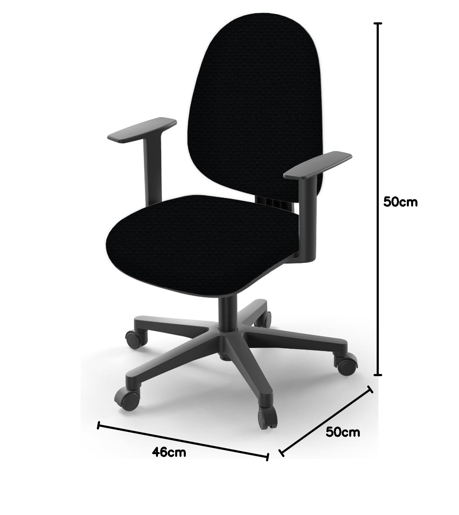GALIZIA PRIME SEDIA DATTILO ERGONOMICA MIA (NERO)