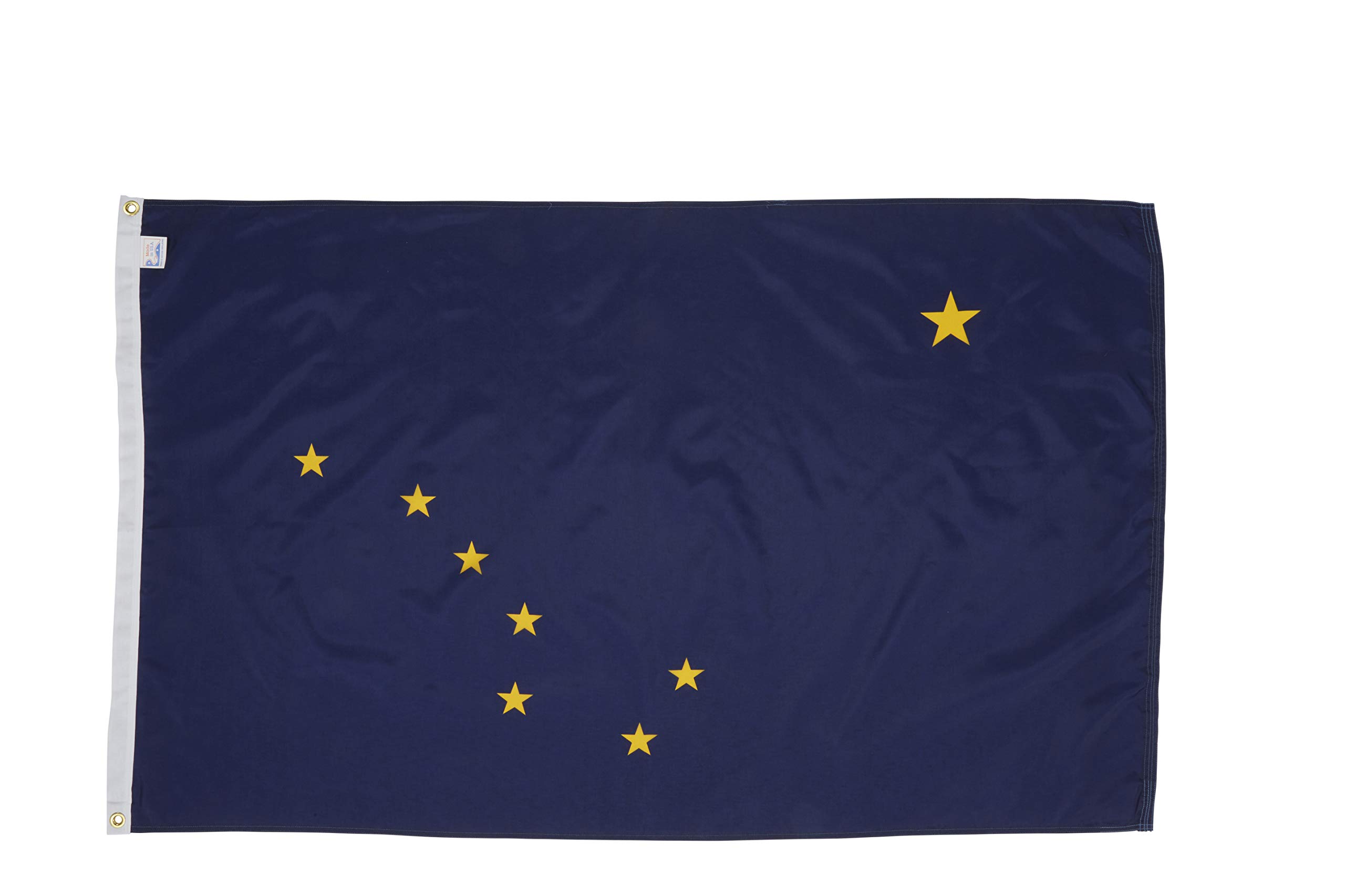Allied Flag - 4' x 6' Outdoor Nylon Alaska State Flag Vivid Color and Fade Resistant - Reinforced Hem and Brass Grommets