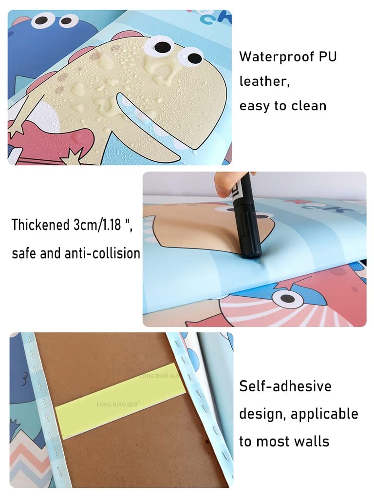 Pegatinas de Pared Pegatinas De Pared Decorativas For Dormitorio, Papel Tapiz Anticolisión Autoadhesivo, Tablero De Yeso 3D Que Se Utiliza For La Habitación De Los Niños Tatami Kindergarten, Fácil De
