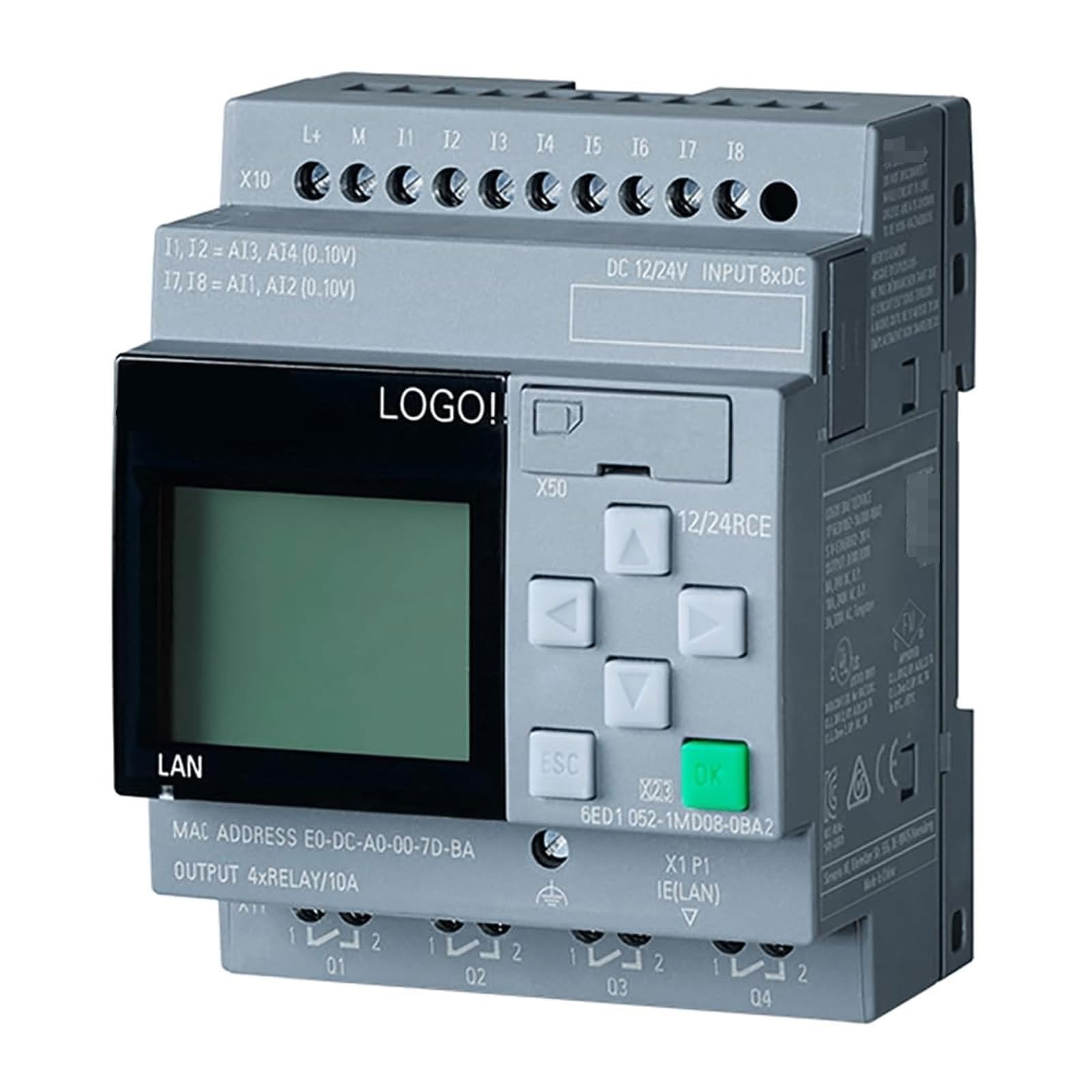 Module PLC 6ED1052-1MD08-0BA0 pour automatisme industriel neuf sous boîte scellée