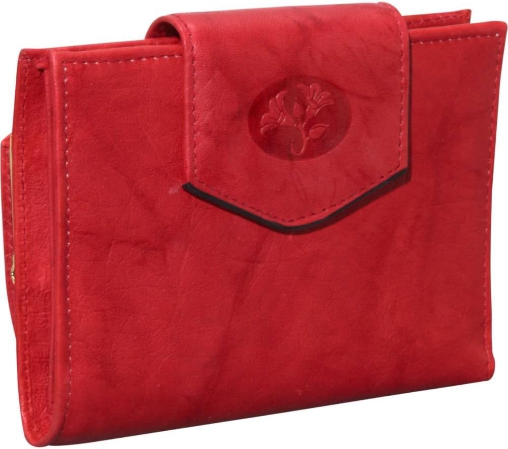 Buxton Heiress Cardex Wallet, Mahogany, One Size