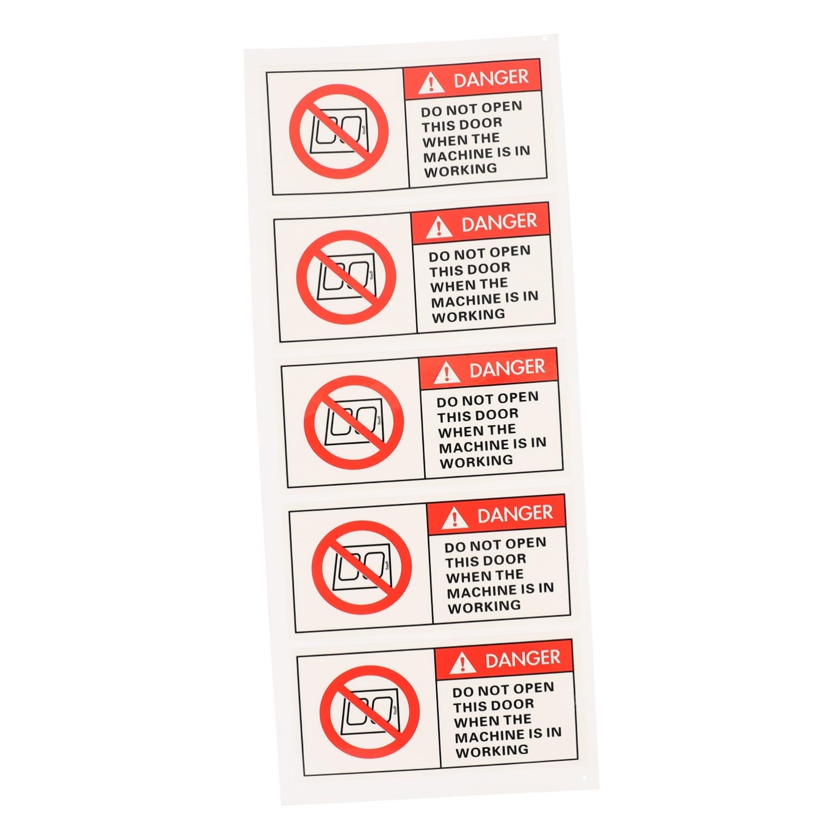 Étiquettes de précaution résistantes fiables TOPBATHY autocollants danger machine - 8