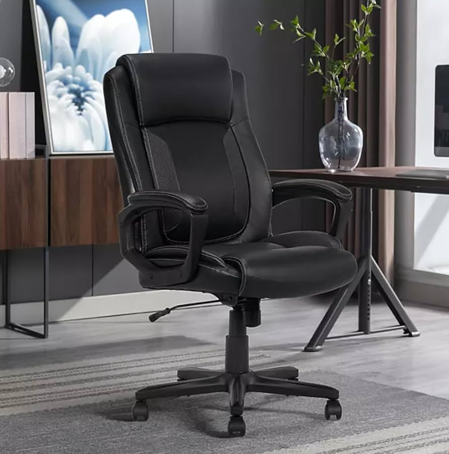 禊 Amazon.com: SERaTA Mid-Back Office Chair with Mesh Accents