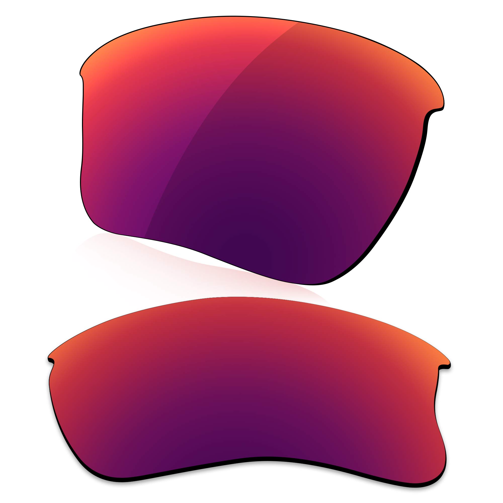 Lenzreborn Men's Royal Purple - Polarized Mirrored Polarized Lens Replacet For Oakley Half Jacket Xlj Sunglass