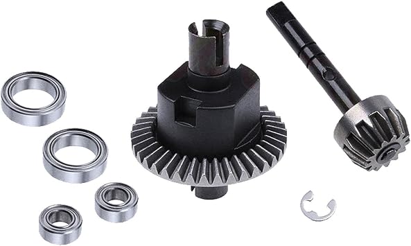 Metal Differential Gear Box Kit for HSP 94122 94111 94188 94107 RC Nitro Car