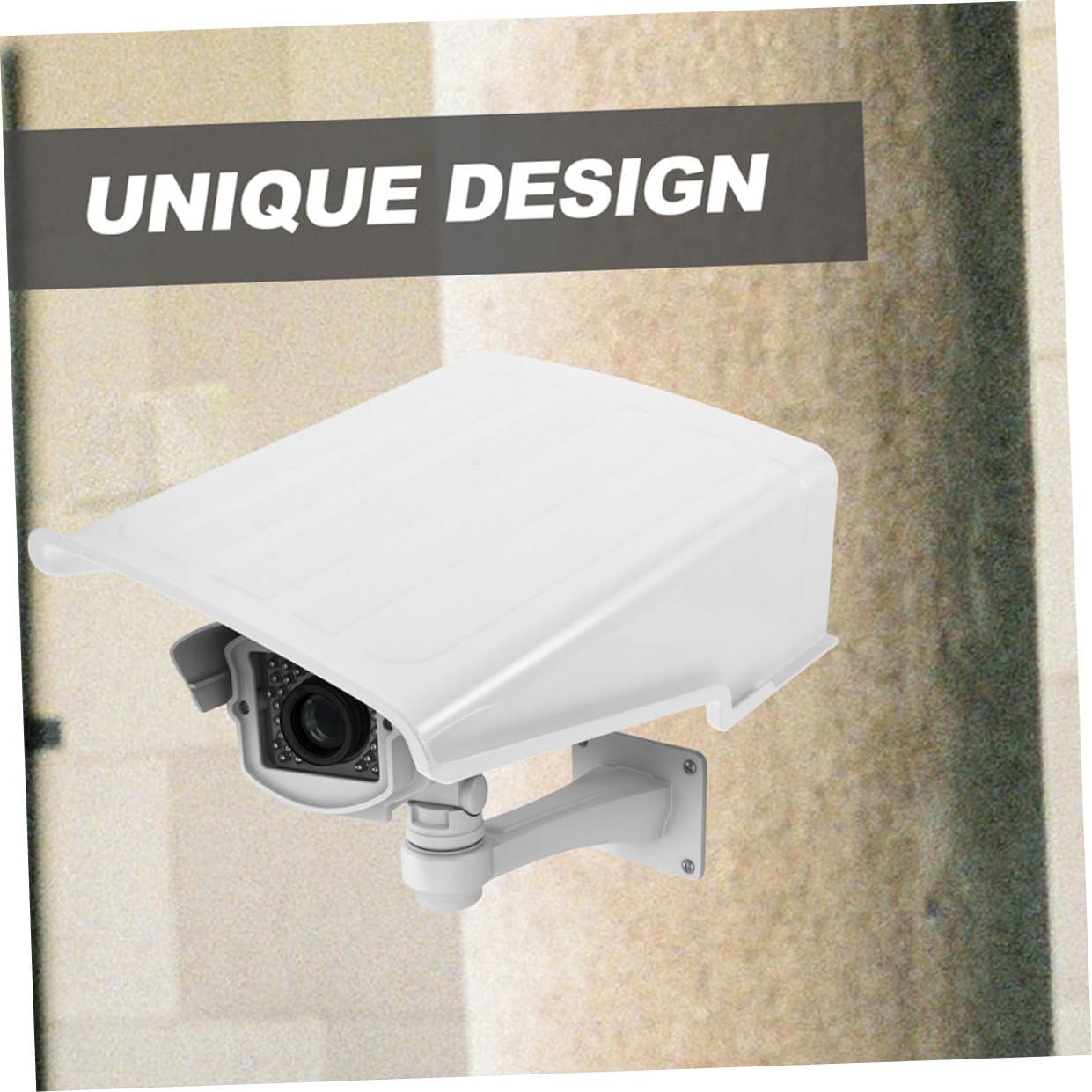 ARTIBETTER 2sets Outdoor Camera Cover Rainproof Dustproof Protection Security Camera Rain Cover