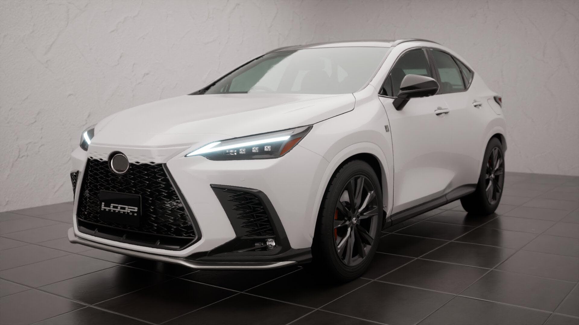 Amazon.co.jp: ループグラフィクス アレックスグリル LEXUS 互換品 NX 