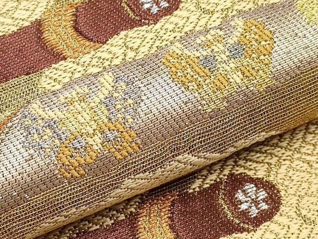 平和屋本店□極上 山口美術織物 皇室 伊勢神宮御用 西陣織 六通柄袋帯