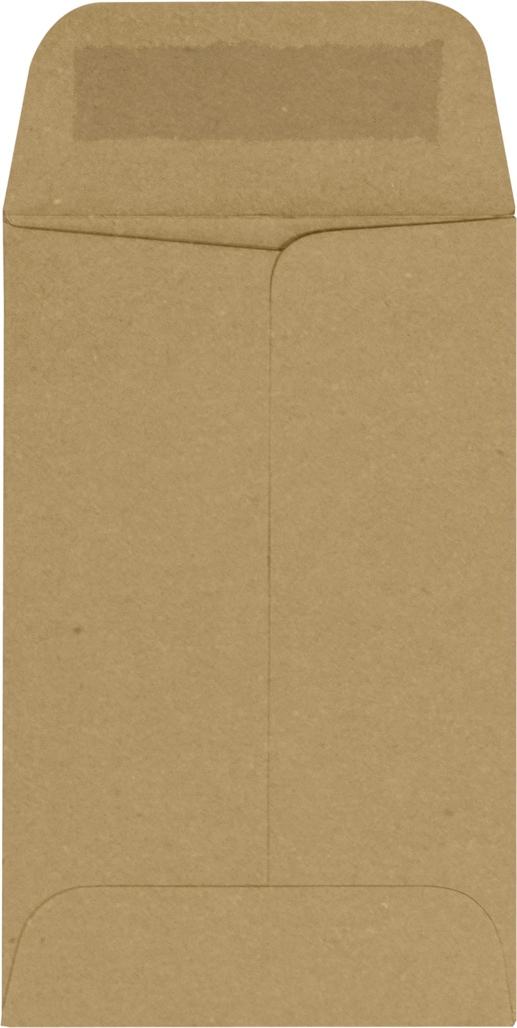 1 pièce de monnaie enveloppes 2 1/4 x 3 1/2 en 57.15 x 88.9 mm Grocery Bag Brown