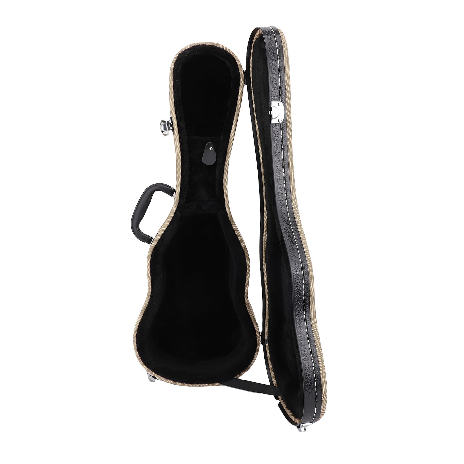 LiebeWH Custodia per Ukulele Tenore in Pelle PU, Custodia Rigida per Chitarra da, per Strumenti da 23 Pollici, con Chiusura in Schiuma, per Riporre Accessori Interni, per Lezioni di Viaggio e