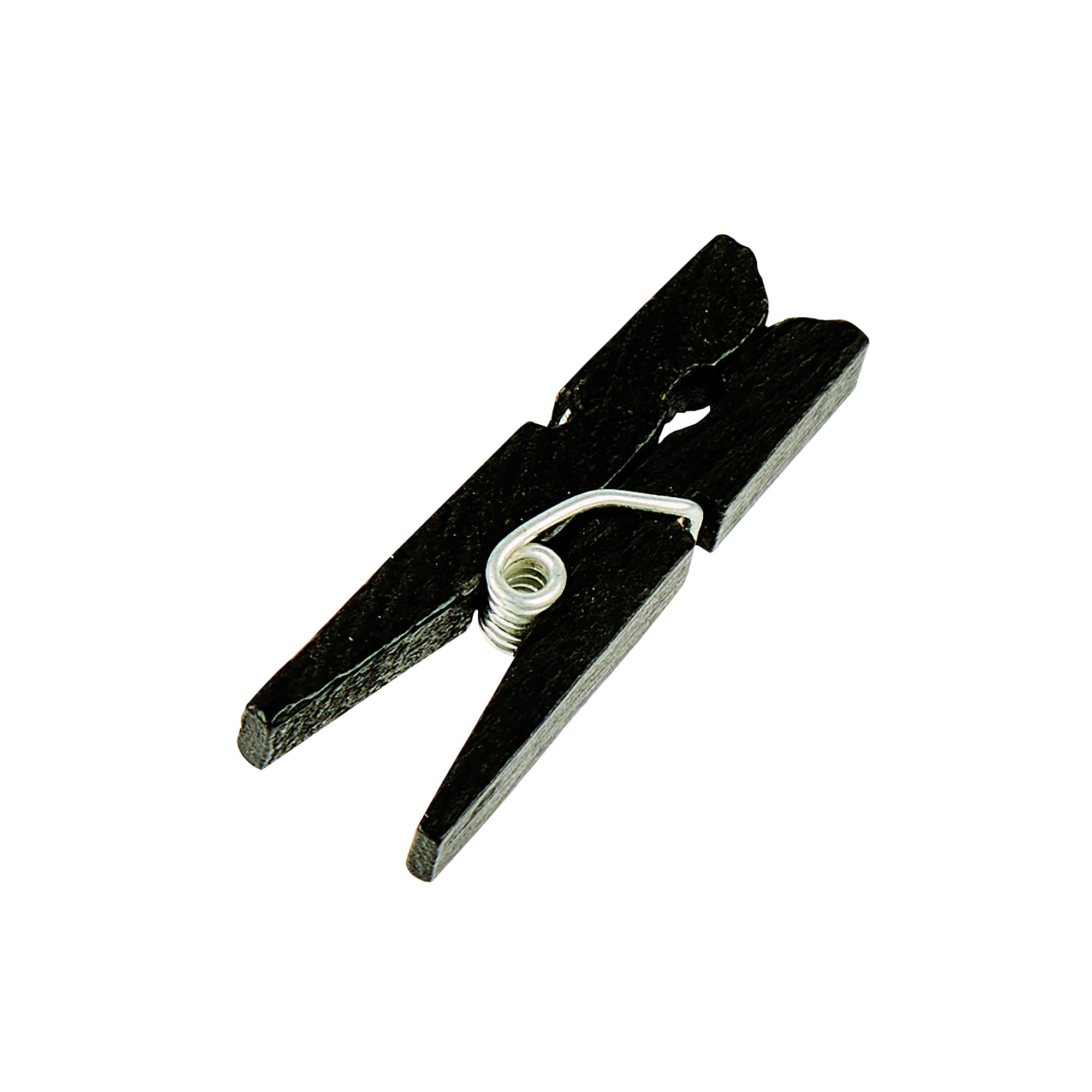 Restaurantware Mini-Wäscheklammern, Bambus, schwarz, 3,3 x 1 cm, 10000 Stück
