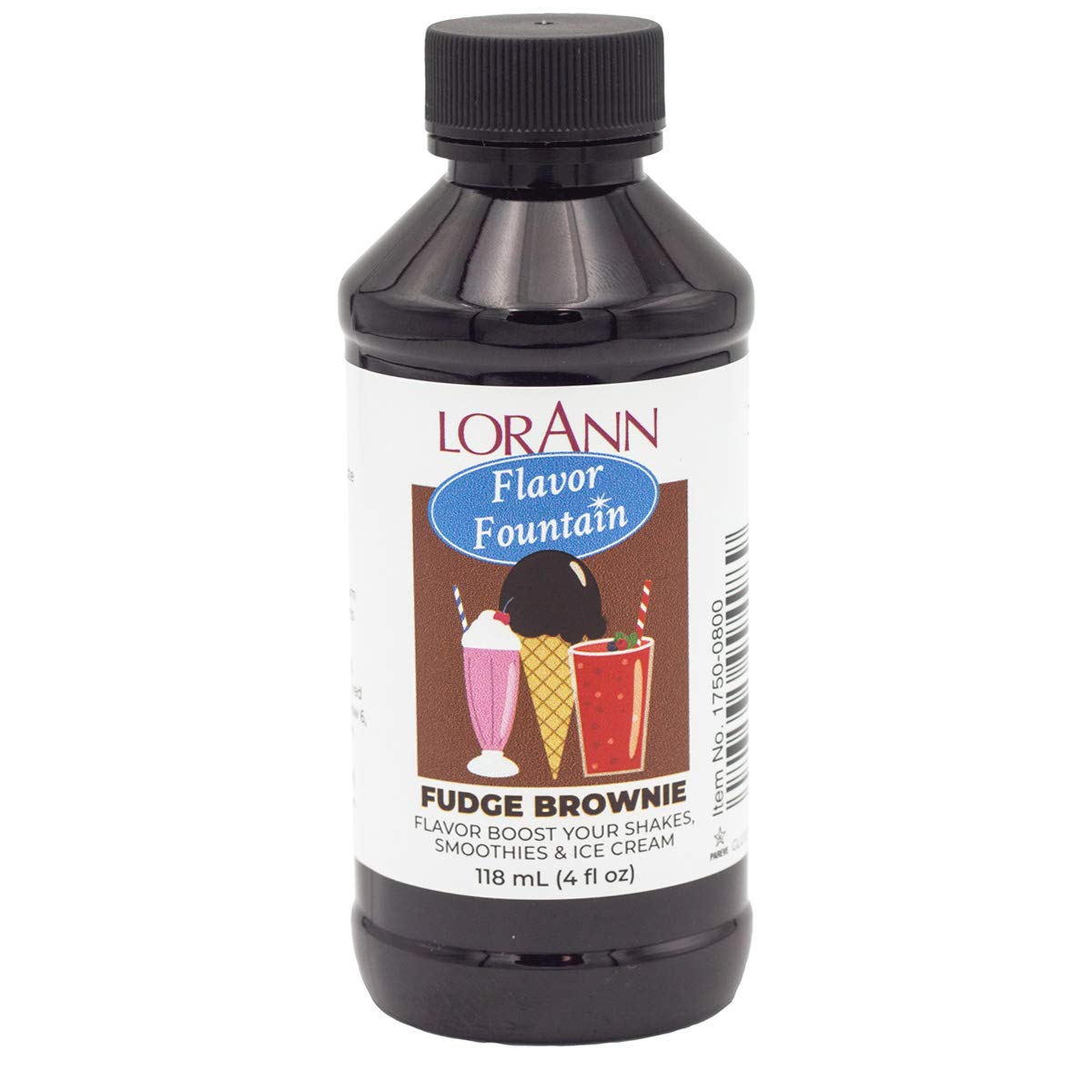 LorAnn OilsFlavor Fountain 4oz-Fudge Brownie