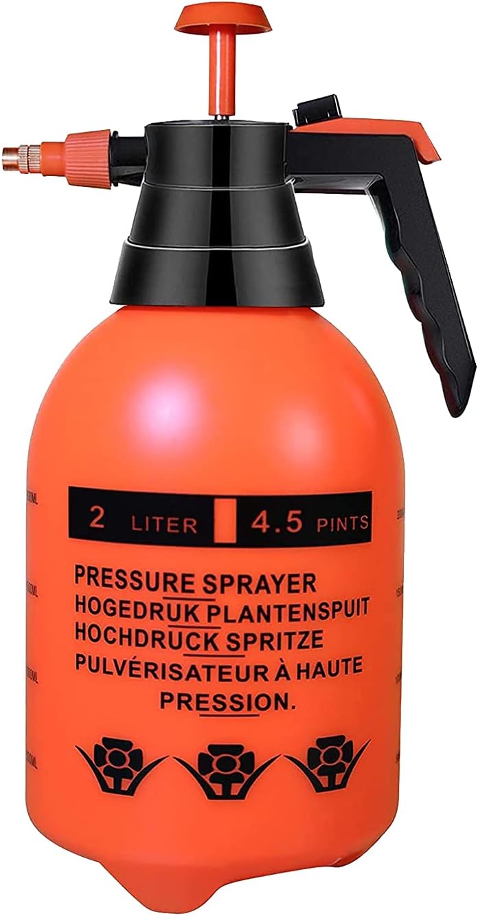 FarmEarth 2L Garden Spray Pump Bottle & sanitizer Sprayer Manual