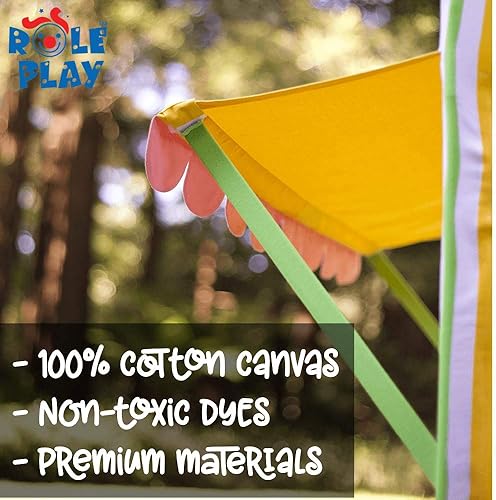 Miniatura 6 de ROLE PLAY Casa de juegos de limonada de lujo para niños, juego de juegos, tienda de campaña para interiores y exteriores, juego de simulación, juego