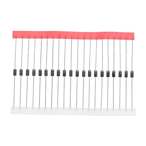 Miniatura 2 de 20PCS 1N4003 Rectificador Diodo 1A 200V DO-41 (DO-204AL) Axial 4003 1 Amp 200 Voltios