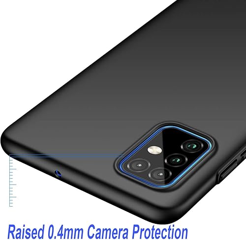 Miniatura 3 de Zhuoopinn Funda protectora delgada para Samsung Galaxy A51 5G, protección contra arañazos, deslizamiento, caída, huellas dactilares, mate, para
