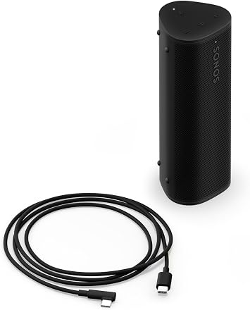 Sonos Roam 2 Taşınabilir Bluetooth Hoparlör - Siyah