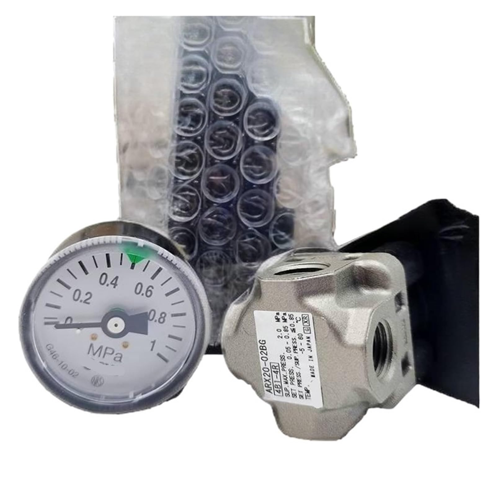 ELZNSQQK 1PCS Pressure Reducing Valve ARX20-02B ARX20-01B(ARX20-02BG)