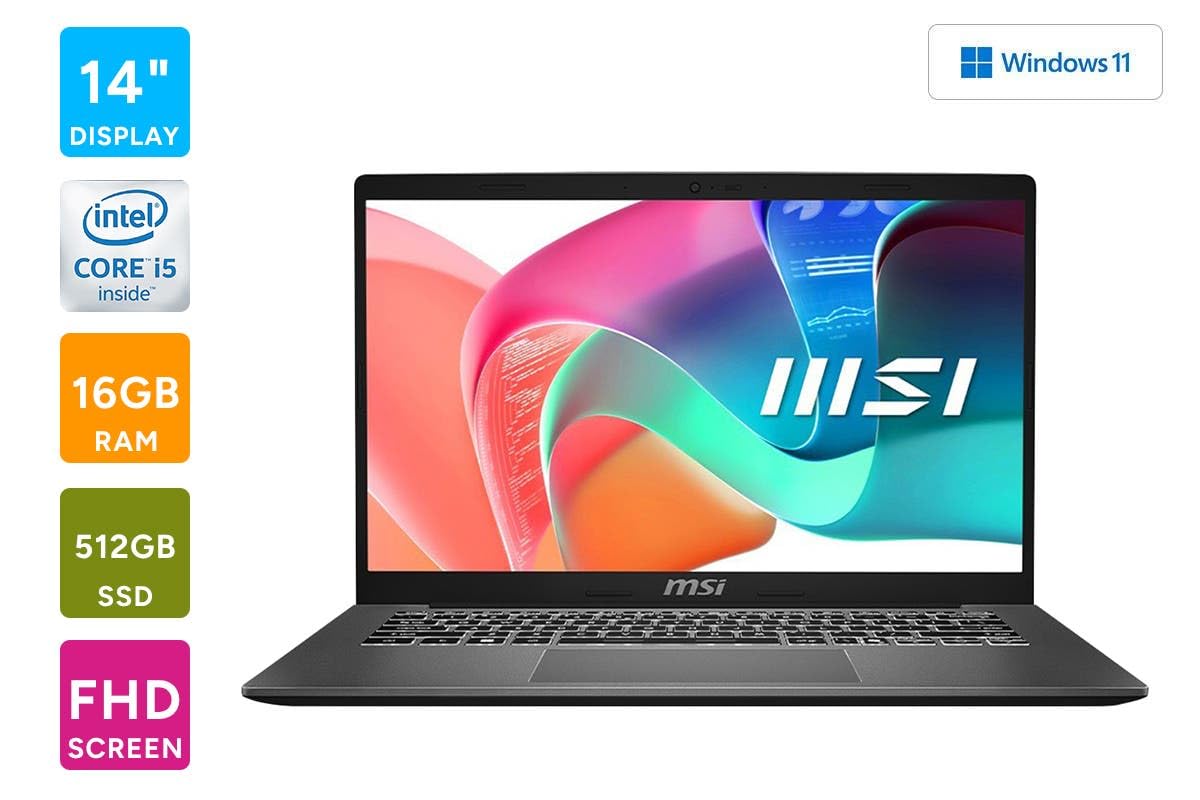 Windowsノート本体 MSI Modern14 i5-1335U RAM16GB SSD512GB MSI Modern 14 14