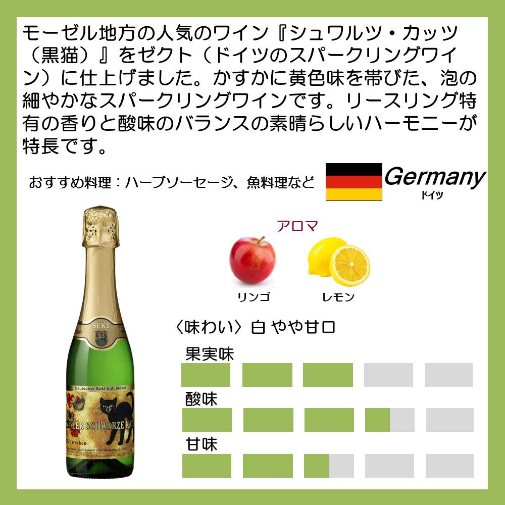 Amazon.co.jp: G.A.シュミット ツェラー・シュワルツ・カッツ ゼクト