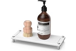 1 Piece Soap Dispenser Tray for Kitchen Sink Zrfmib Instant Dry Bathroom Kitchen Sink Organizer