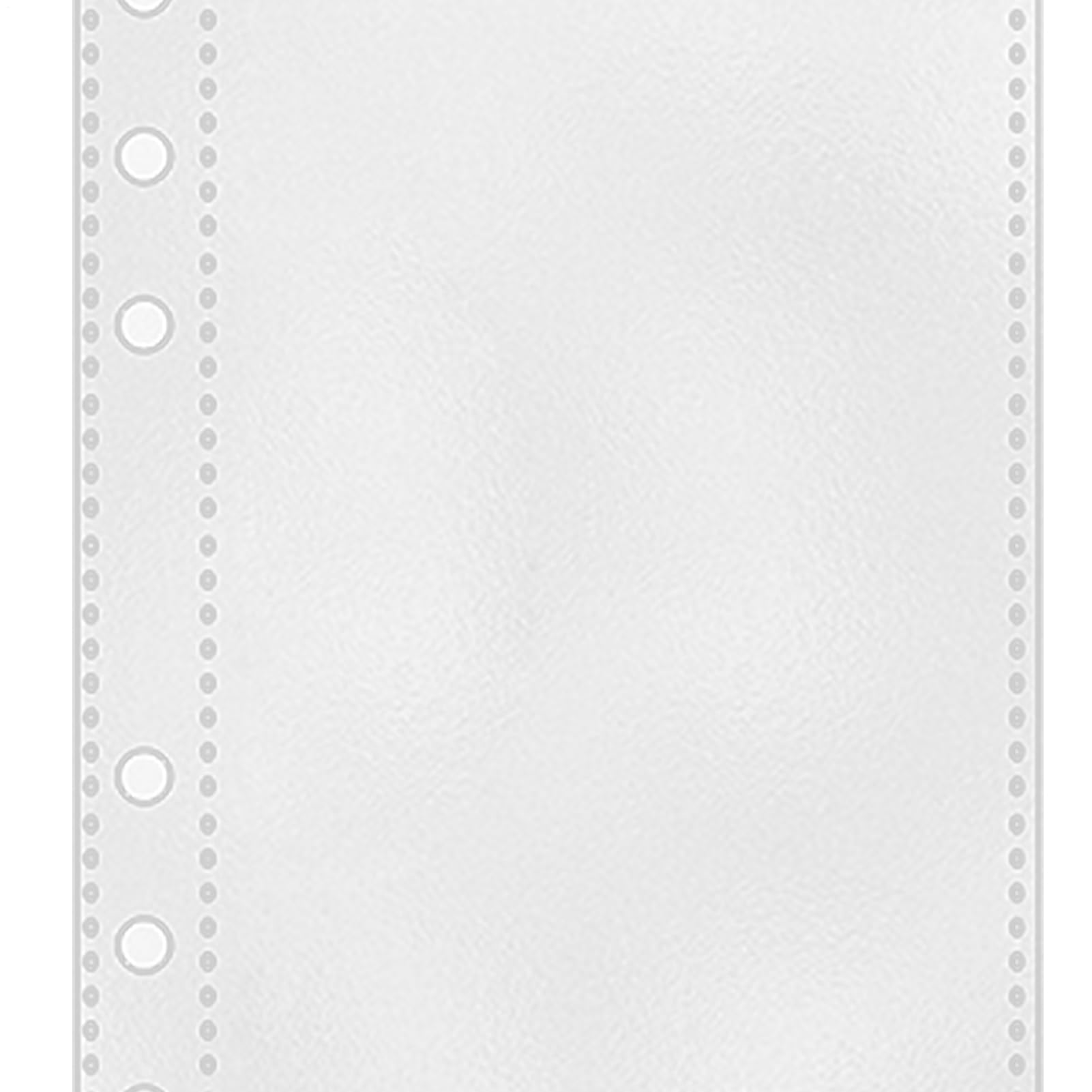 Amazon.co.jp: バインダー A6 6穴 ポケットリフィル10枚 クリア A6 多