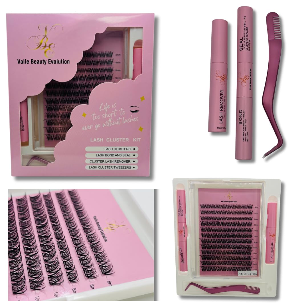 Valle Beauty Evolution Eyelash Extension Kit with 156