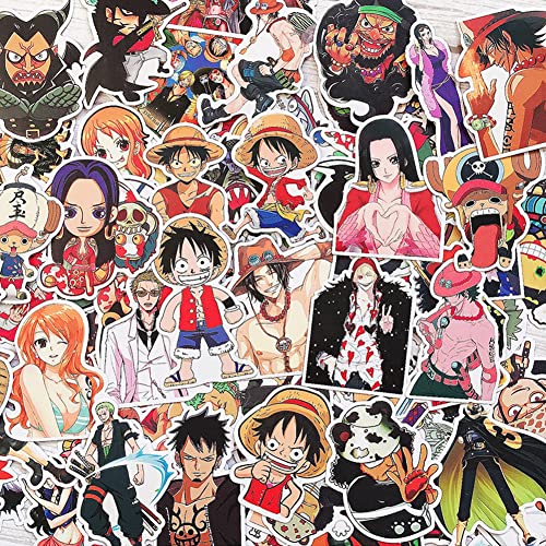 Hilloly 120 Pezzi Adesivi One Piece, One Piece