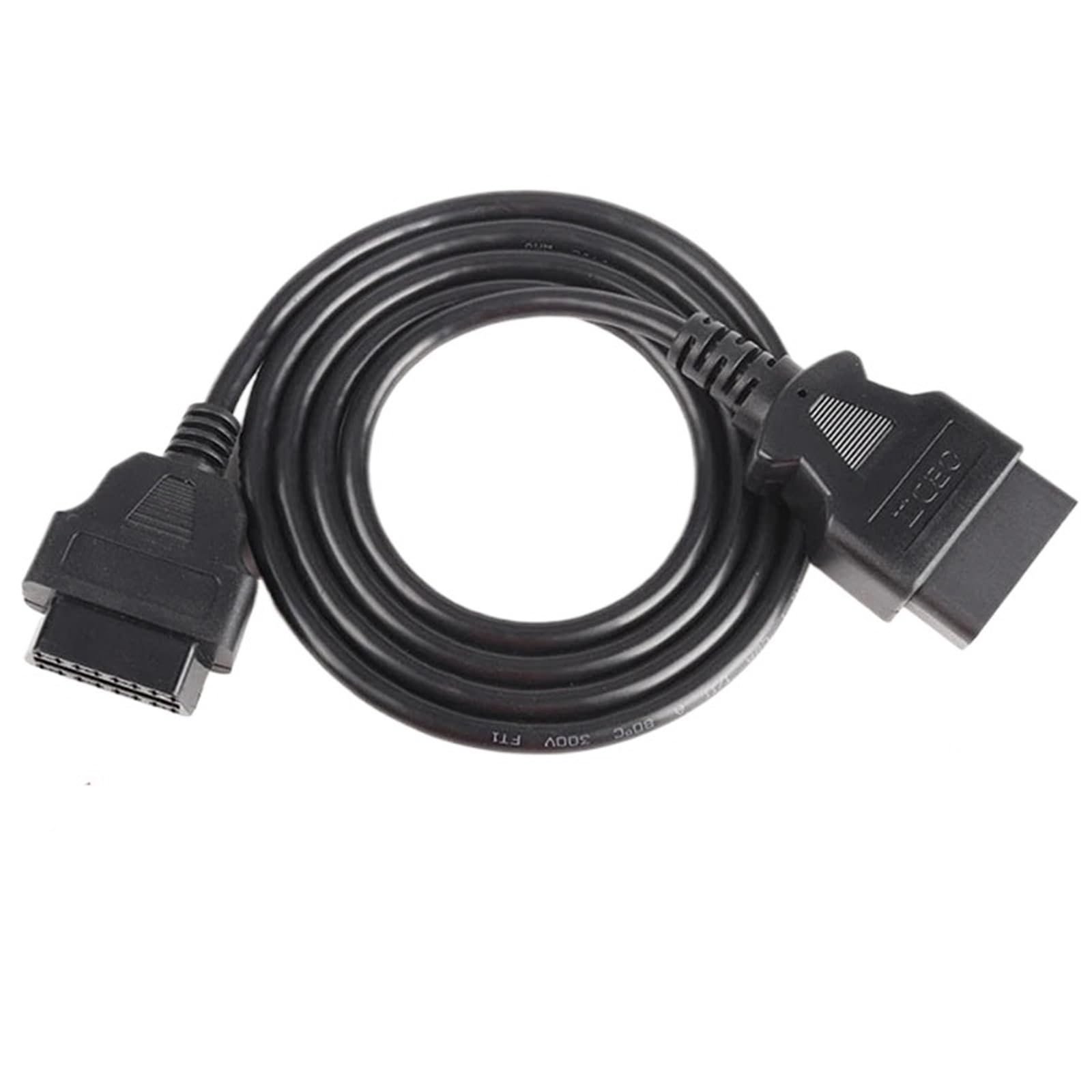 Rallonge mâle à femelle for outil de Diagnostic de voiture, 16 cœurs, 16 broches, OBD2 ELM327, adaptateur de Scanner, connecteur for outil de Diagnostic(16pin 1.5M)