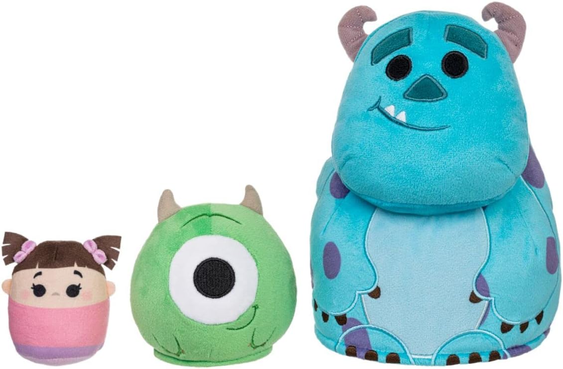 Disney Pixar Monsters, Inc. Nesting Plush Set