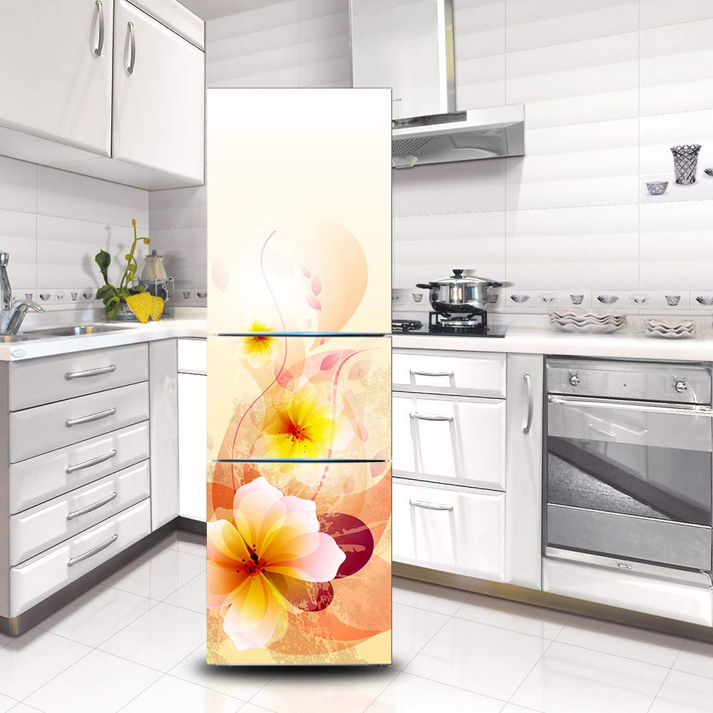 Autocollant Vinyle Pour Frigo – Blanc Mat 60x150 Cm – Décoration Facile Pour Cuisine, Bureau, Meubles Lisses - 6