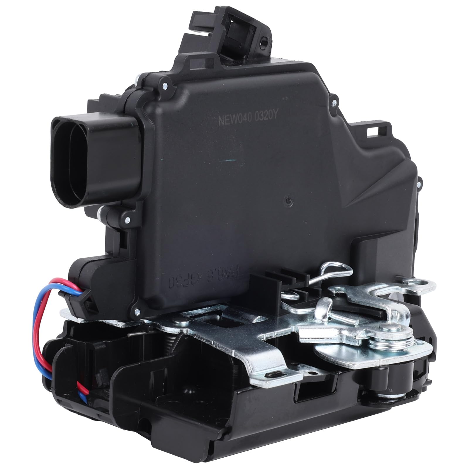Serrure de porte servomoteur avant gauche 8 broches compatible avec Golf IV Variant 1J5 1J1 Toledo II 1M2 Arosa 6H Lupo 6X1 6E1 New Beetle 9C1 1C1 Passat 3B Accessoires de voiture Pièce # 3B1837015A