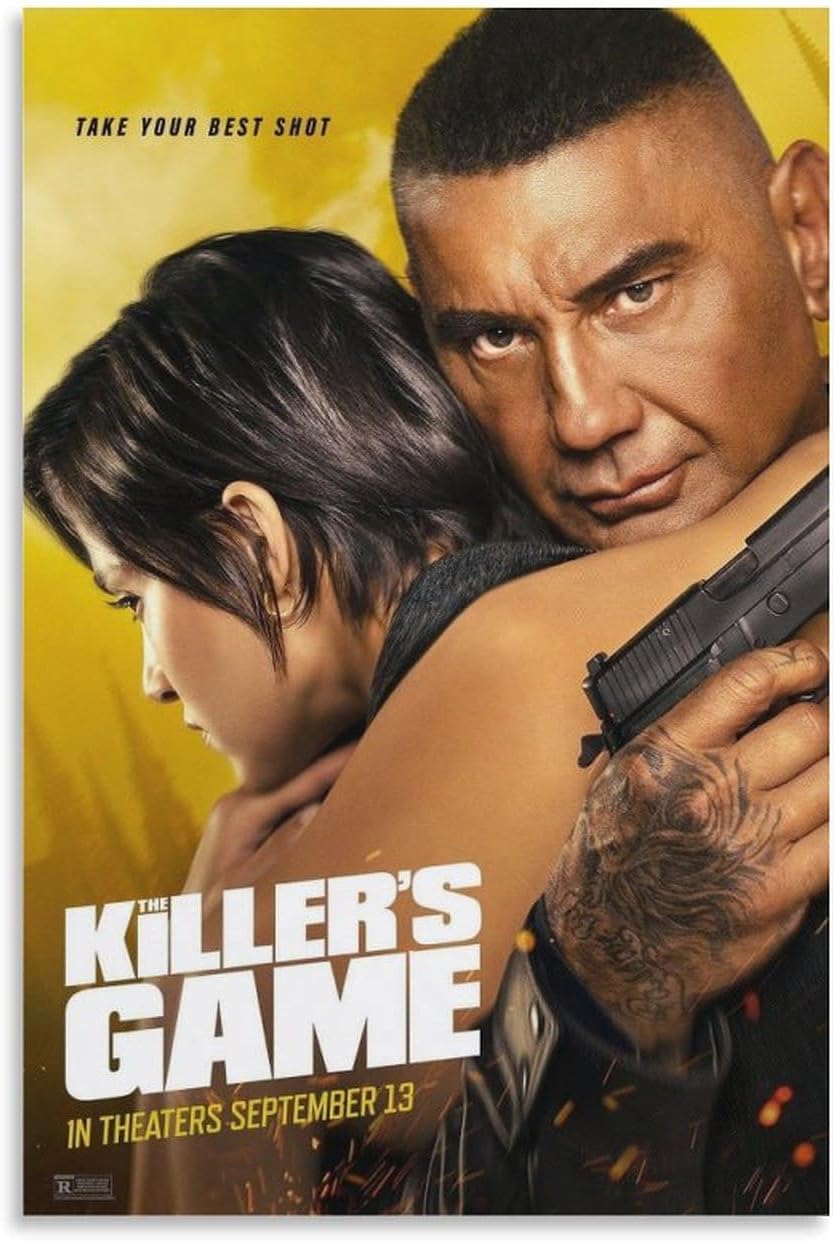 Movie Poster The Killer's Game (2024) Canvas Poster Bedroom