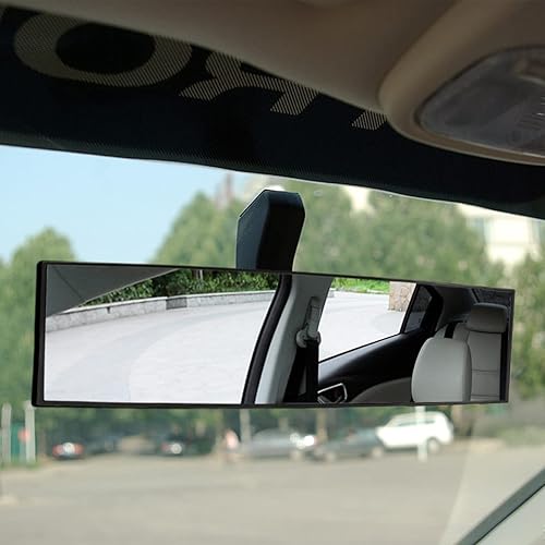 Miniatura 6 de Espejos retrovisores de automóvil espejo retrovisor panorámico con clip interior para automóvil amplio rango de visión 12 pulgadas de alta