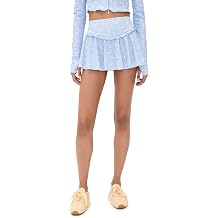 LOVESHACKFANCY Women's Vanina Skort