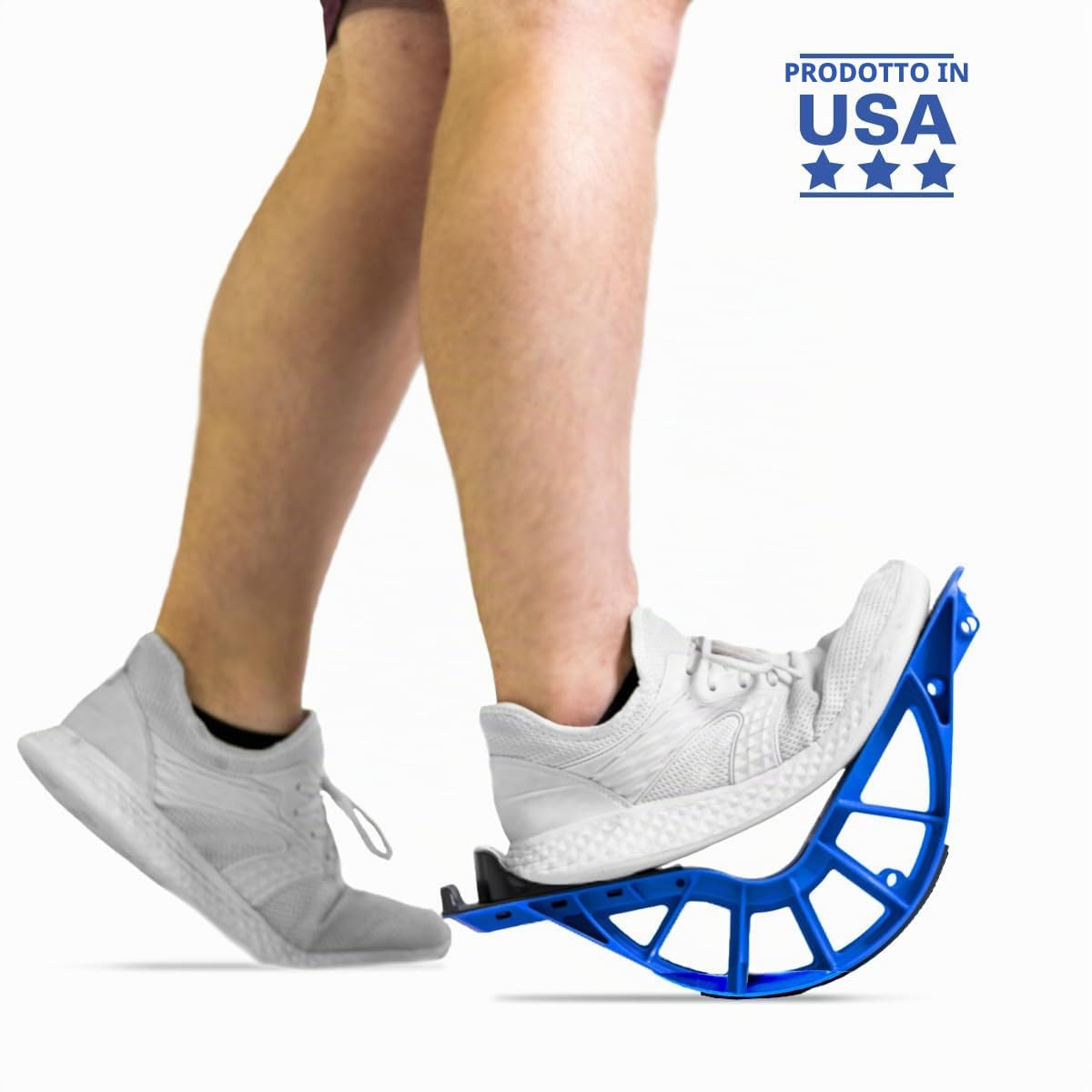 ProStretch – Attrezzo per lo Stretching Plus per Polpacci e Piedi – Allevia la Fascite Plantare, Tendinite del Tendine d’Achille – Supporto Piede e Poggiapiedi Regolabile – Plantar Fasciitis