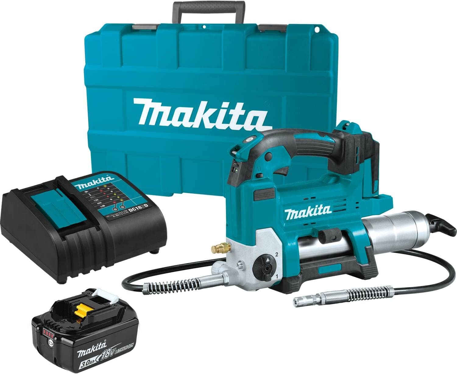 Makita XPG01S1 18V LXT® LithiumIon Cordless Grease Gun Kit
