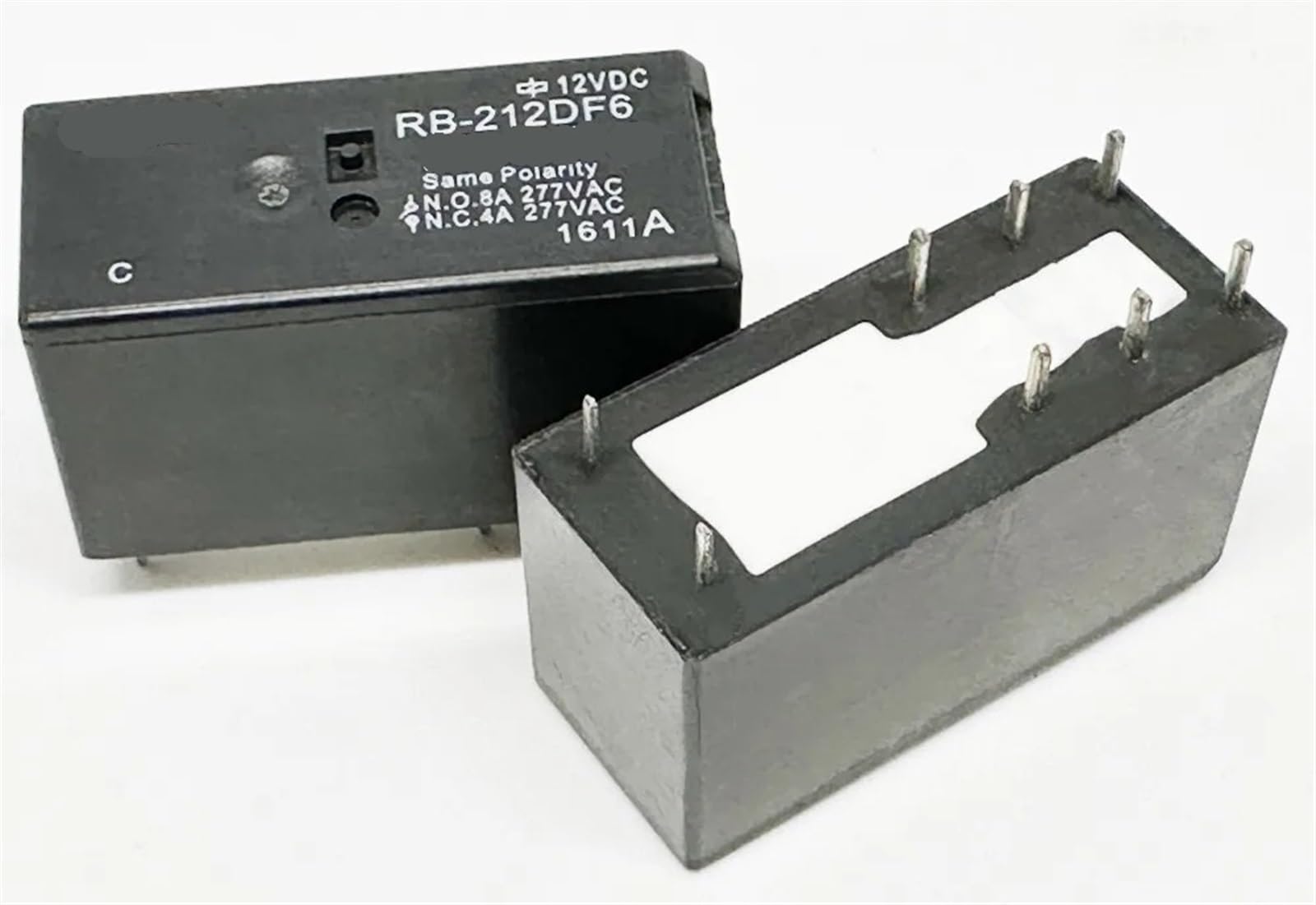 Relais 8 broches RB-212DF6 haute performance 12V commutation 8A