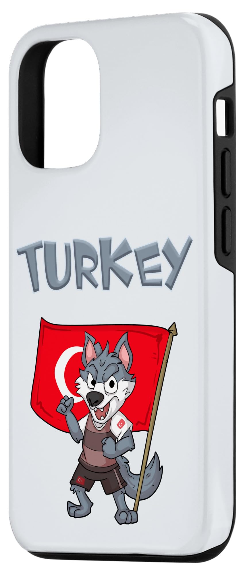 iPhone 15 Turkish Fans / Turkey Wolf Case - Image 2