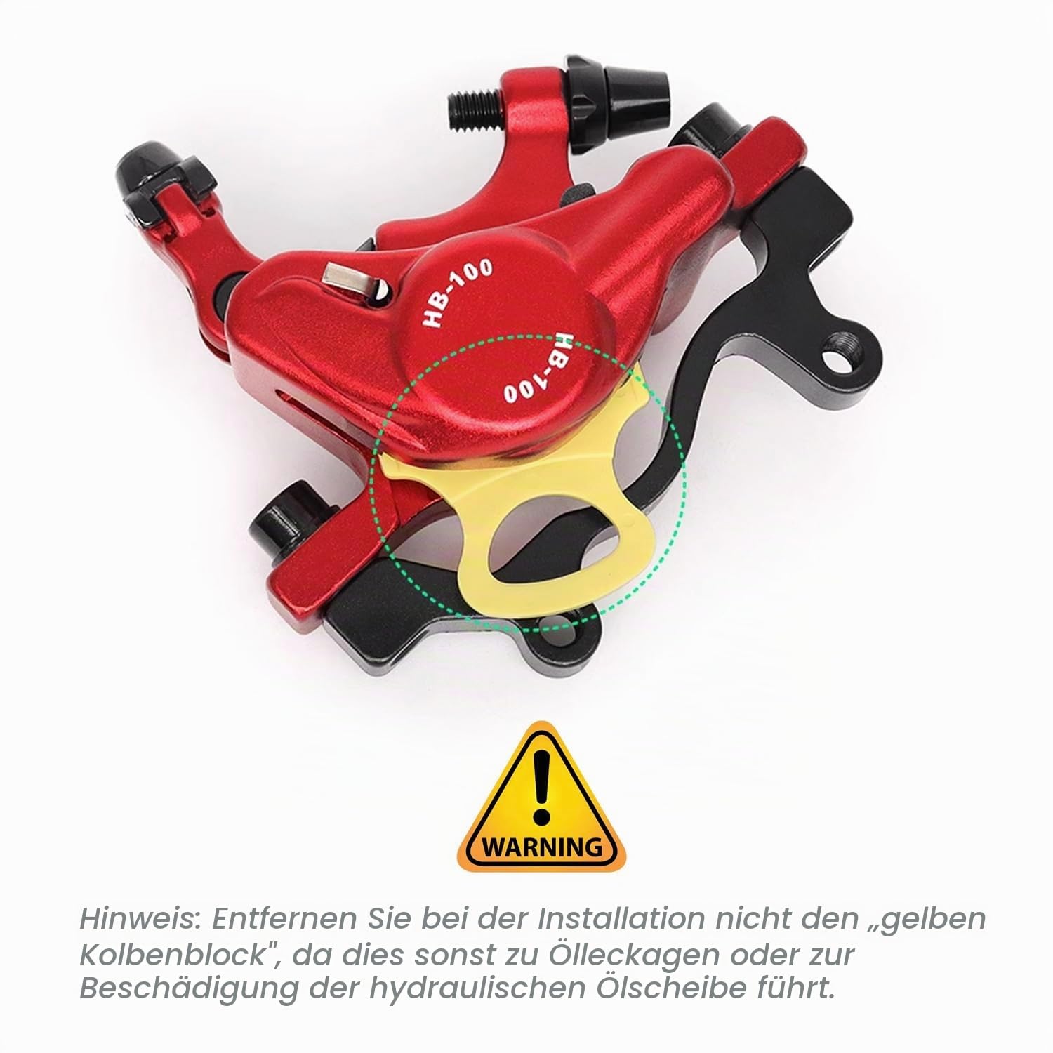 MTB Road HB-100 MTB Road Line Pulling Hydraulische Scheibenbremssattel Vorne & Hinten Mountainbike Scheibenbremse E-Bike Scheibenbremse