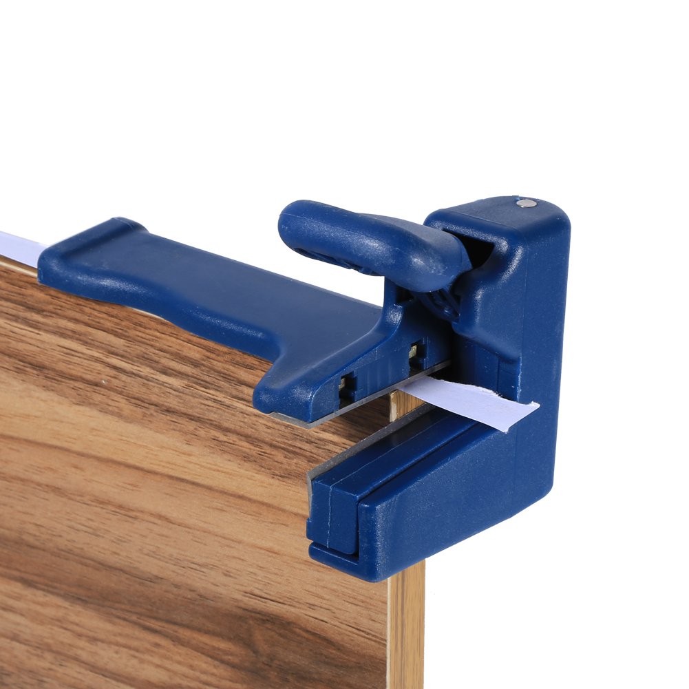 Edge Trimmer Hard White Steel Blade Double Edge Banding Machine Set Testa in Legno e rifinitura della Coda Hardware per Carpentiere