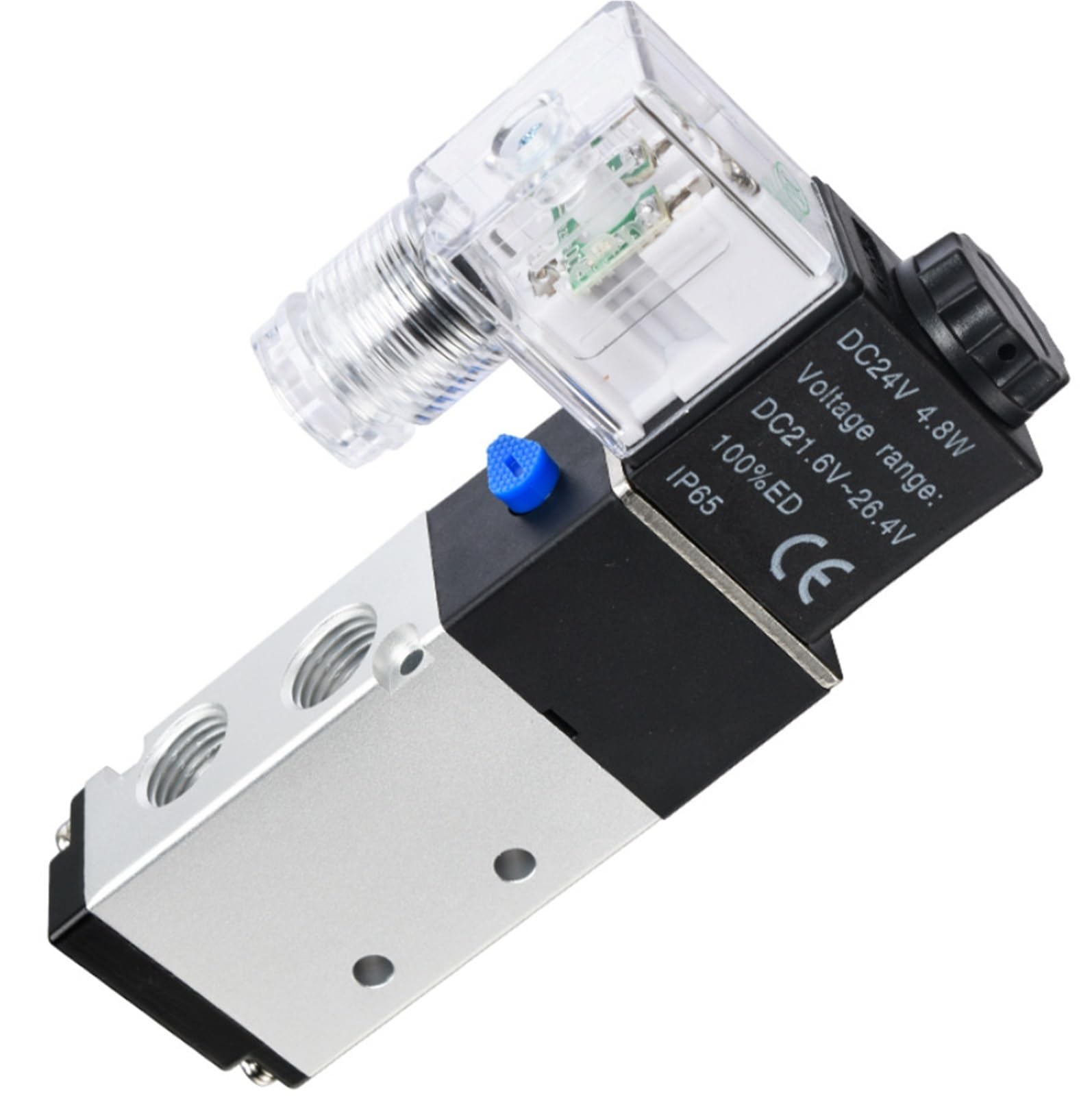 Tkgmgtn 4V310-10 Dc24v Pneumatic Solenoid Control Valve 4V310-08/10 Two-Position Five-Way Pneumatic Solenoid Control Valve(4V310-10 Dc24v)