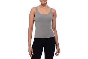 LAVENTO Women's Double Layer Tank Top