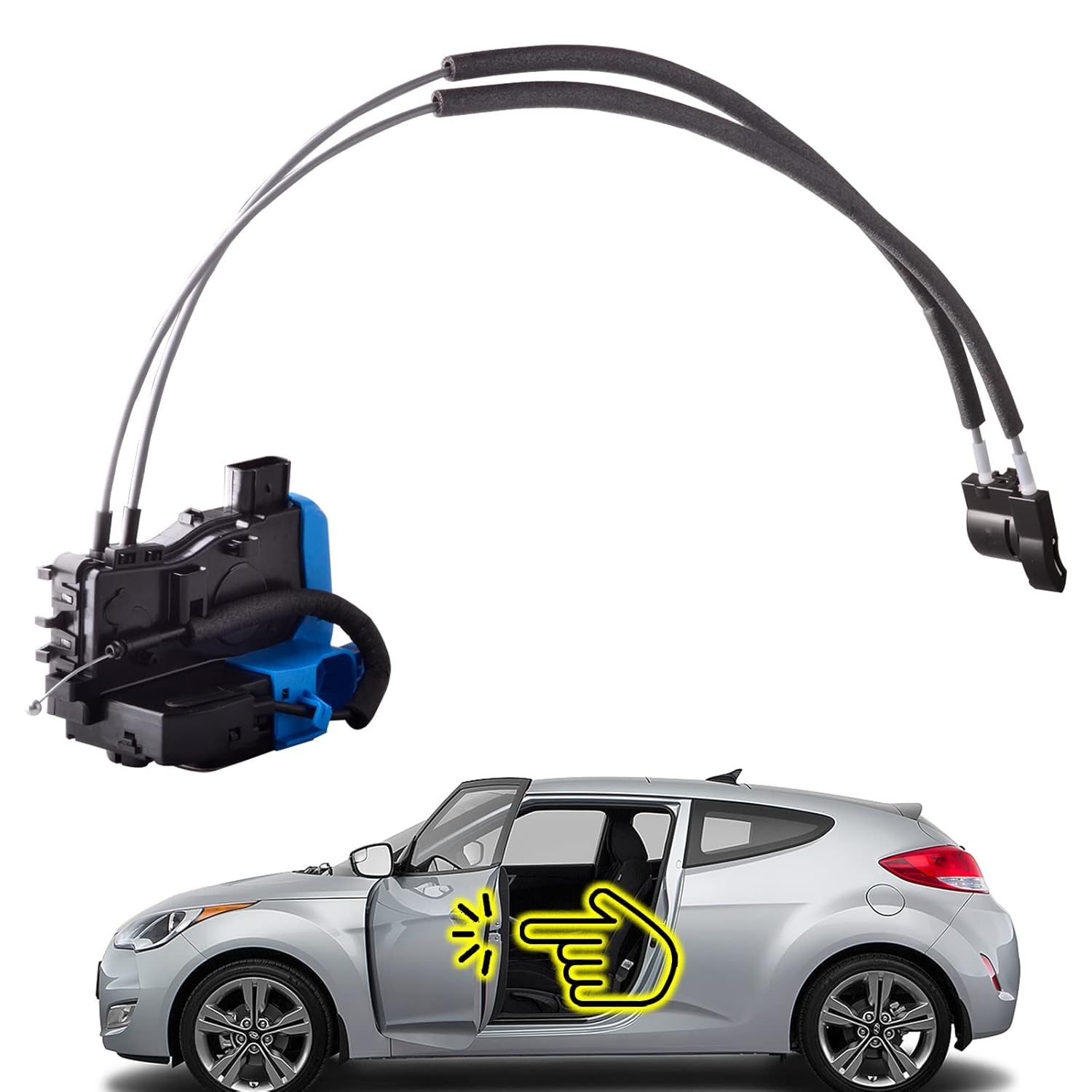 Driver Door Lock Actuator Compatible for Infiniti FX35 FX37 FX50 QX70 Front Left Door Replace Actuator 80501-1CA0A