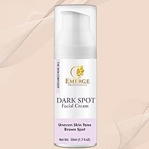Emerge Professional Dark Spot Cream for Face – Hyperpigmentation Treatment, Melasma & Acne Scar Remover, Skin Brightening Moisturizer 50ml