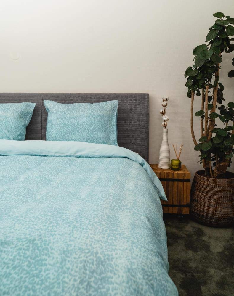 Biancheria da letto in raso di cotone 3D 140x200cm FIORE DI CILIEGIO