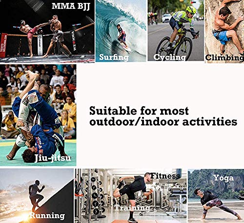 CHOO Skull Men's Short Sleeve Compression Athletic Sport Shirts BJJ Jiu Jitsu Rash Guards3