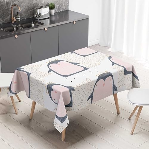 Miniatura 6 de Coastline Beautiful Scenery Mantel Redondo para Mesa De 4 Sillas Decorative Table Cover Wrinkle Resistant 60 X 84 Inch