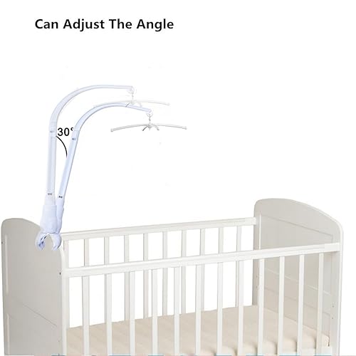 Miniatura 4 de Accfore Brazo móvil para cuna de 23 pulgadas, brazo móvil para bebé, brazo móvil para cuna, la parte de la garra se puede ajustar en ancho,