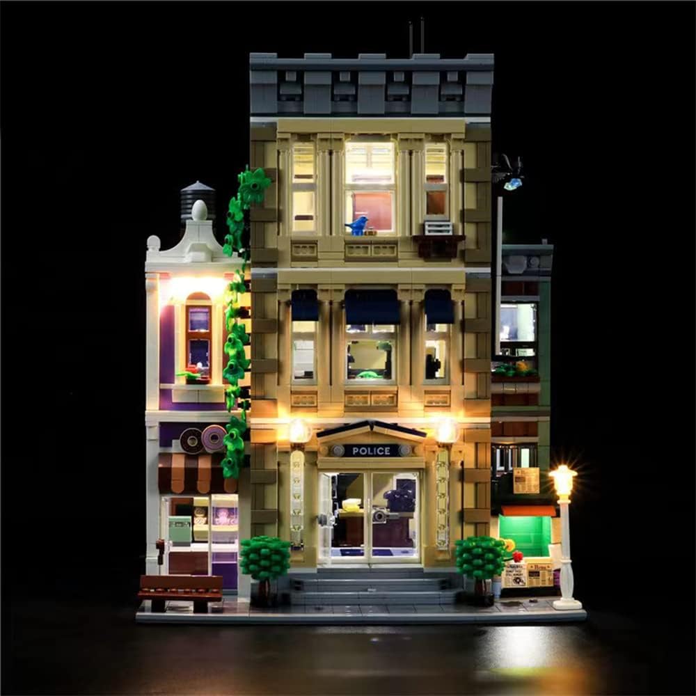 GEAMENT LED Light Kit Compatible with Lego Police Station - Lighting Set for ...